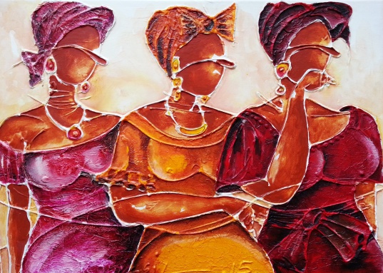 Les liens (2015) 50x70cm 